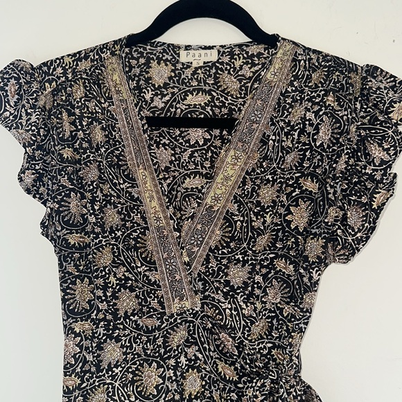 Anthropologie Paani wrap dress - Picture 4 of 7